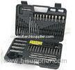 Durable 110pcs HSS Twist Drill Bit Sets for Drilling Metal and Wood and Concrete