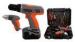 4.8V 1/4 Li-ion 1.3Ah Cordless Screwdriver Sets Cordless Power Tools Kit for DIY