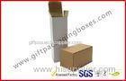 E Flute Custom Cup Corrugated Paper Box , White / Brown Carton Packing Boxes in Market