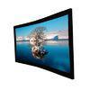 120'' wall mounted projector screens , Curved Projection Screen for Home Theater