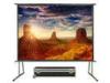 300&quot; Portable Folding Screen , Fast Fold Screens With Aluminum Housing