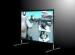 200" Portable mobile projector screen Fast Fold Screens With Front White / Grey Rear Material