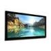 Fixed frame projection screen wall mounted , 3D Silver Screen with Black Velvet