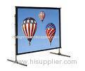 150" Portable Flexible Rear & Front foldable projection screen 4/3