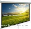 Durable manual pull down projection screen with Self-lock device