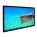 Custom 92 inch fixed projector screen for digital cinemas Aluminum frame