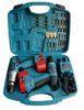 Portable 18pcs Twins Electric Cordless Drill Battery Power Screwdriver Set and Accessories