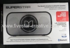 Monster Superstar Portable Audiophile Power High Definition Bluetooth Speaker