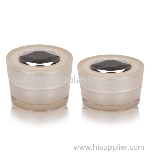 Acrylic 15g/30g lens cream jar for cosmetic packaging