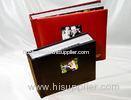 Luxury Personalized Leather Storybook Professional Wedding Photo Albums 8 x 12