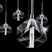 2015 Irregular LED crystal lighting fixtures for sale