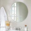 6mm Frameless Silver Glass Mirror , Waterproof Decorative Silver Mirror Glass