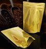 Laminated Coffee Plastic Packaging Bags Self-Standing , PET / AL / PE