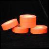 Plastic Flagging Tape , Blue Orange PVC Electrical Tape For Warning Tape