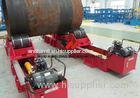 Lead Screw Adjusting Welding Rotator 20Tons With Steel And Rubber Roller