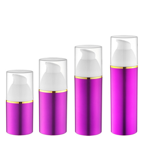 30/50/100/120ml PP straight round snap-on pump airless cosmetic bottle
