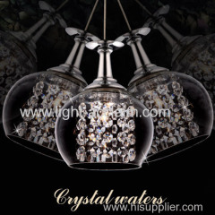 European and American style dining room wine glass chandelier for sale