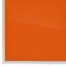 Indoor Decorative Orange Lacquered Glass 5mm Wall With Clear Float Glass Waterproof