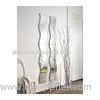 Long Wave S Shaped Bathroom Glass Mirrors 3mm 6mm For Hallway Cheval Mirror