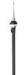 Auto Accessories Replacement Telescoping Antenna For Car Radio ISO9001 , CE