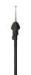 3 Sections Mast Replacement Telescoping Antenna , Car Opel Vectra Antenna With 52 Base