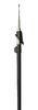 AM FM Automotive Replacement Telescoping Antenna Black Color