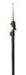 AM FM Automotive Replacement Telescoping Antenna Black Color