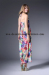 2015 Long Summer beautiful Print Maxi Dress