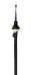 Black Replacement Telescoping Antenna , AM/FM Retractable Car Antenna