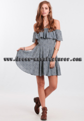 Bohemian Dress series beautiful women short dress