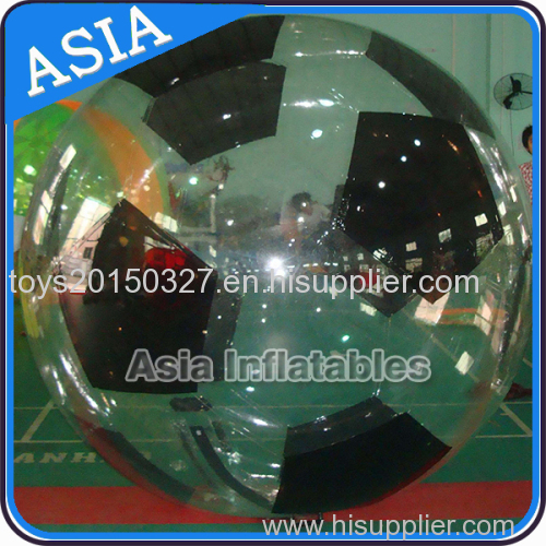 Durable Tizip Zipper Football Shape Water Ball