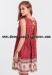 Bohemian Dress series Knee-length beautiful women dress