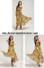 Summer new European and American fashion print chiffon dress / summer dress Slim bohemian dress