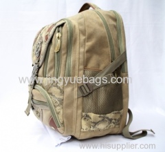 Hot selling canvas backpack