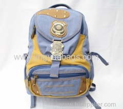 Fashion and stylish canvas backpack