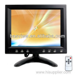 8" Car VGA AND touch computer monitor