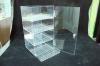 Wholesale 4 Sliding Shelf Counter Display Lucit E-cigarette Stand Plastic E cig Display Acrylic Cigarette Display Stand