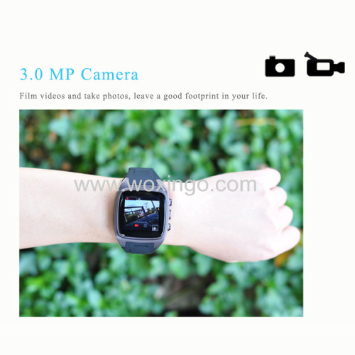 Pedometer smart watch with 3G 2G and GPS