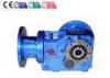 Flange Mounted Bevel Gear Reducer Gearbox With Ratio Waste Water Mixer