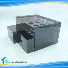 Wholesale 48pcs K-cup Storage Cabinet Lucite Food Container Nespresso Pod Holder Acrylic Coffee Capsule Holder Drawers