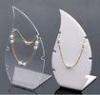 Custom Luxury Desktop Necklace Acrylic Display Stands Thickness 0.8mm-18mm
