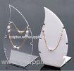 Custom Luxury Desktop Necklace Acrylic Display Stands Thickness 0.8mm-18mm