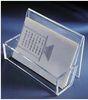 Magazine Transparent Acrylic Display Stands Brochure Holder With Artwork Printing