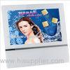 Big 42" WIFI RJ45 1080P Wall Mounted Digital Signage For Lobby / Subway