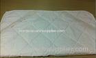 Plain Polyester Fabric Waterproof Mattress Covers Protectors with Four Corner Anchor Straps