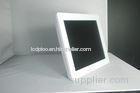 White Glass Personalised Wedding Electronic Photo Frames 12 Inch With Two Speaker