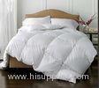 T230 Polyester Hypoallergenic White Duck Feather Quilt , High Grade Lightweight Comforter