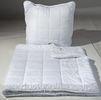 Polyester Hypo-allergenic Microfiber Quilt / Pillow Bedding Set Binding for 4 Season