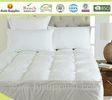 Microfiber Baffle Boxes Self-piping Mattress Pad Toppers King Size White or Customized