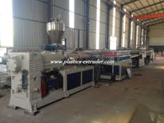 PVC crust foam board production line